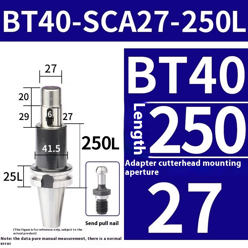 2094-Saw blade shank side and face milling shank BT40-SCA22/SCA27/SCA32SCA40-90/120/150 Shandong Denso Pricision Tools Co.,Ltd.